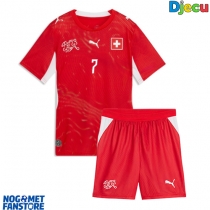 Švicarska Breel Embolo #7 Domaci Dres za djecu SP 2026 Kratak Rukav (+ Kratke hlače)